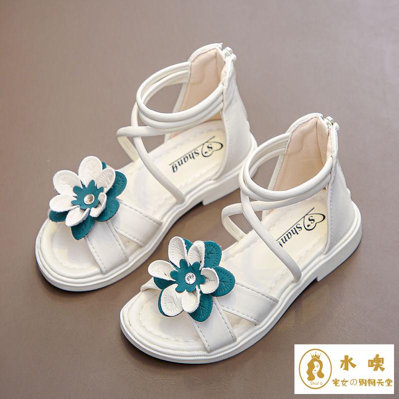 Giày Sandal Công Chúa Đế Mềm Thời Trang Mùa Hè Mới Cho Bé Gái 2021