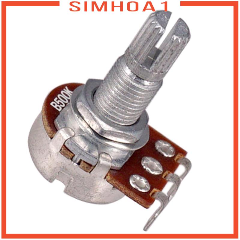 Nồi Chiết Áp dia 17mm dia 17mm Chuyên Dụng Cho Đàn Guitar A500k B500K