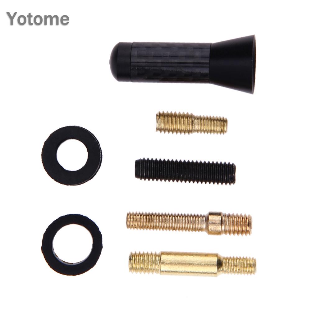 Ăng Ten Thu Sóng Fm Tự Động 3.5cm Bằng Sợi Carbon Gắn Nóc Xe Hơi