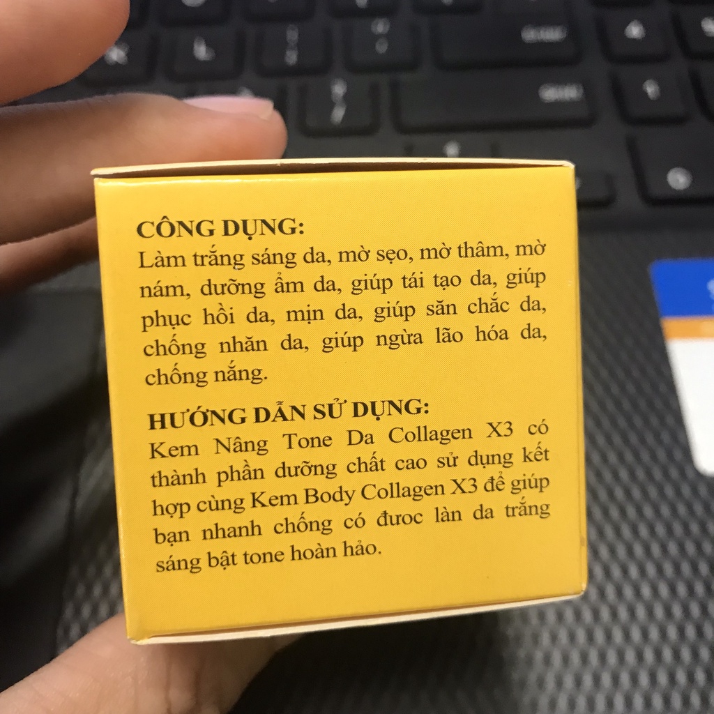 Kích trắng Collagen X3 Chính Hãng