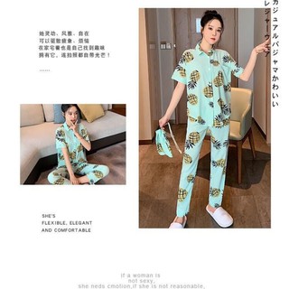 Đồ bộ Lụa Satin cao cấp mát lạnh mặc nhà - Dạo phố Mặc nhà