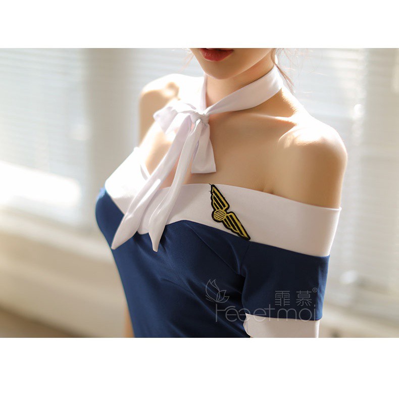 Bộ Đồ Hóa Trang Nữ Tiếp Viên Hàng Không Quyến Rũ 7048