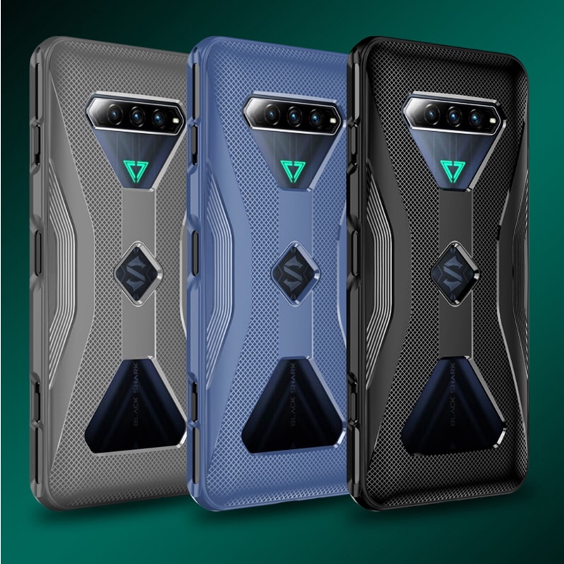 Ốp điện thoại tpu mềm bảo vệ cho Xiaomi Black Shark 4 Pro 3 3s 4pro 3pro Helo Black Shark4