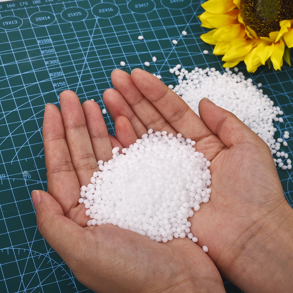 Túi 100G Bột Nhựa Polymorph Trắng Gấp Lại Được Thân Thiện Với Môi Trường Dùng Để Trang Trí Nhà Diy