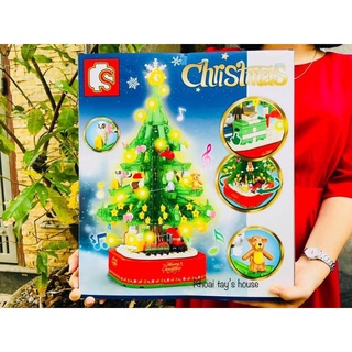 Hộp Phát Nhạc Giáng Sinh Xmas Tree