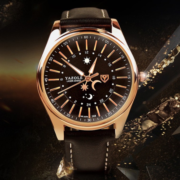 Đồng hồ nam YAZOLE chính hãng, dây dao cao cấp, đeo êm tay, chống nước tốt, lịch lãm, phong cách ( Mã: AYS ) | BigBuy360 - bigbuy360.vn
