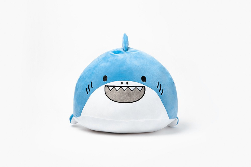 Gối Ôm ARTBOX Hàn Quốc Hình Tròn Cá Mập Boss