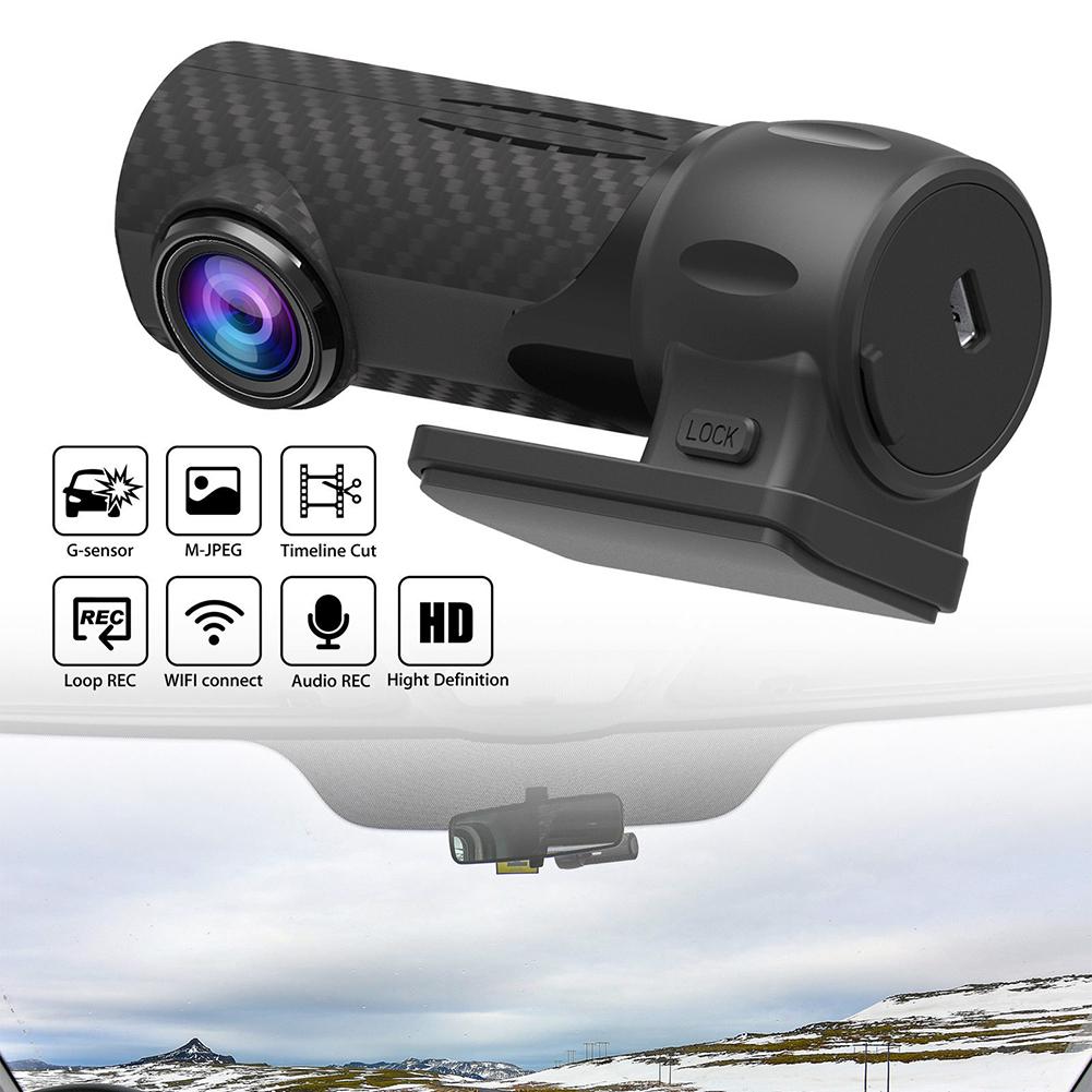 1080P Car WiFi DVR 170 độ Camera thông minh không dây FHD Night G-Drive Recorder Sensor