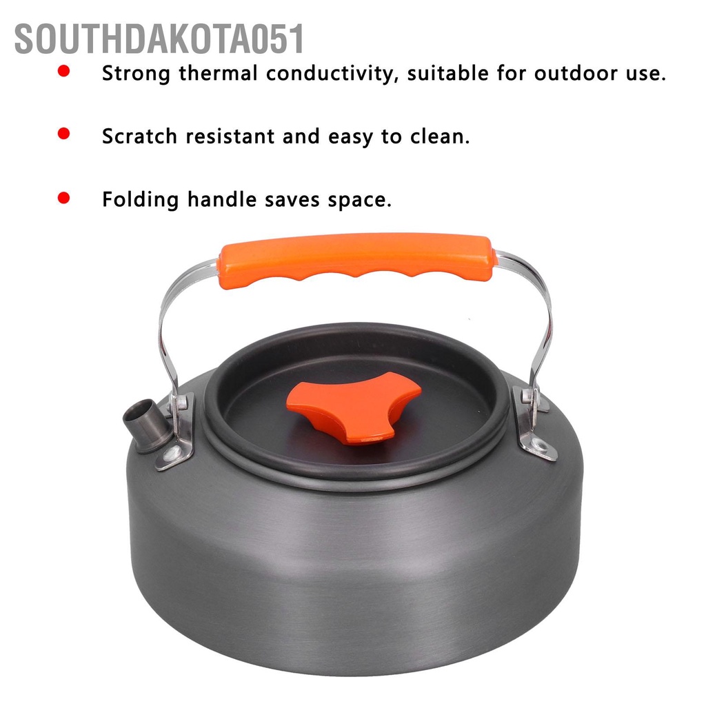 Ấm Đun Nước Bằng Hợp Kim Nhôm 1.1L