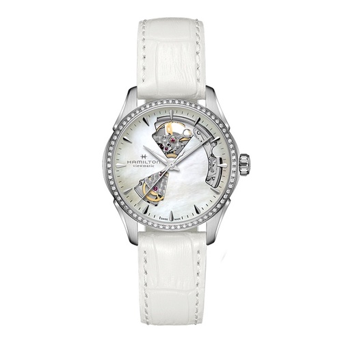 Đồng hồ nữ HAMILTON JAZZMASTER OPEN HEART LADY AUTO H32205890