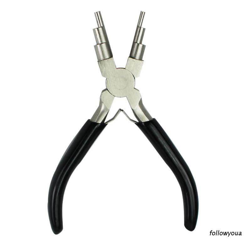 Kìm làm trang sức 6 trong 1 kích thước 3-10mm chống trượt tiện dụng