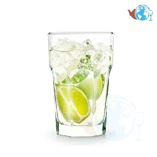 Bộ 12 ly thủy tinh 8 góc TRUNG KH330 CAO CẤP - Ly uống cafe, sinh tố cao cấp - 12 ly