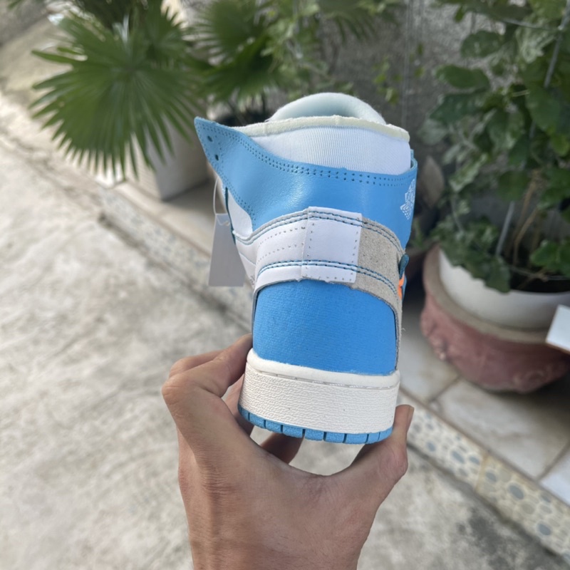 Giày sneaker cổ cao | Jordan 1 High Offwhite bản chuẩn đẹp