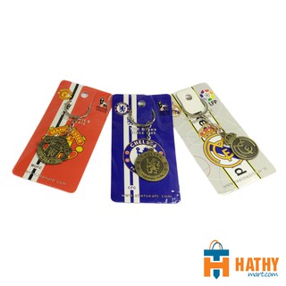 Móc khóa bóng đá, Móc khóa thể thao Logo bóng đá đẹp