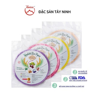 Combo 5 bánh tráng cuốn rau củ siêu dẻo, bổ sung chất dinh dưỡng.