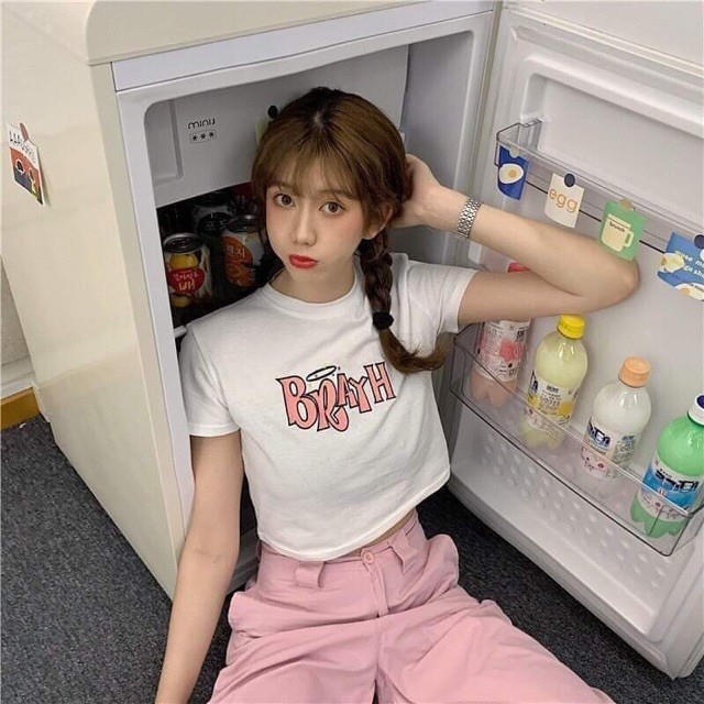 Áo Croptop nữ Brayh
