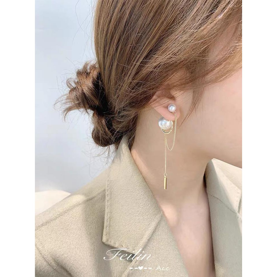 Khuyên tai hạt lớn cá tính