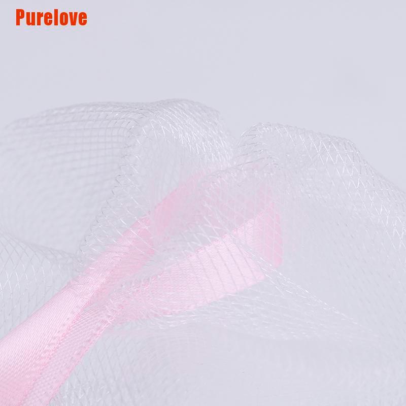 Túi Lưới Nylon Đựng Xà Phòng Tẩy Tế Bào Chết Tiện Dụng