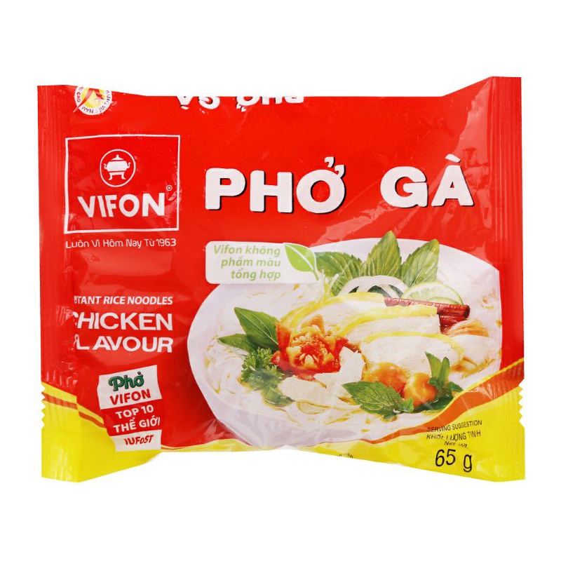 Phở Gà Vifon - Thùng 30 gói x 65g