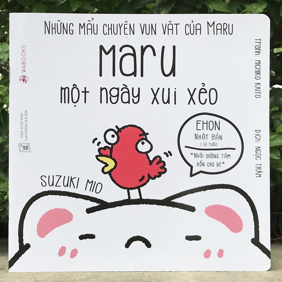 Sách - Ehon Maru - Maru một ngày xui xẻo (2-8 tuổi)