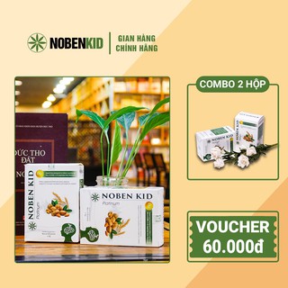 2 HỘP Cốm trí não Noben kid, Thực phẩm bố sung phát triển não bộ, ổn đinh tâm lý ở trẻ đang lớn.