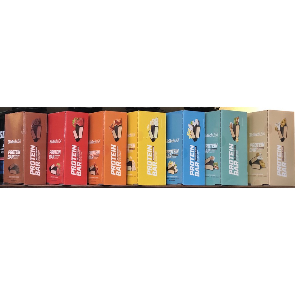Thanh Bánh Protein Bar BiotechUSA 35g – Hộp 20 Thanh