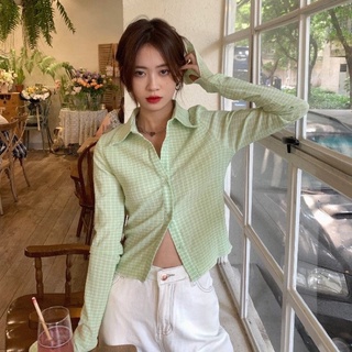 Áo sơ mi croptop