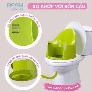 BÔ VỆ SINH THÔNG MINH,ĐA NĂNG CHO BÉ BOOM POTTY (CHÍNH HÃNG)