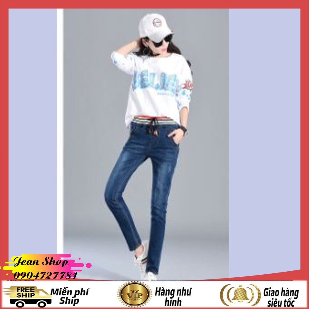 Quần Jean nữ giá rẻ 🍎FREE SHIP🍎 Giảm 10K Nhập [QUAN JEAN] Quần ống bó nữ hàng Quảng Châu  cao cấp Q33 | BigBuy360 - bigbuy360.vn
