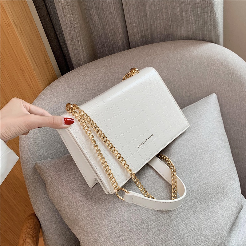 Faya - Túi xách da vân T2071 trơn đơn giản