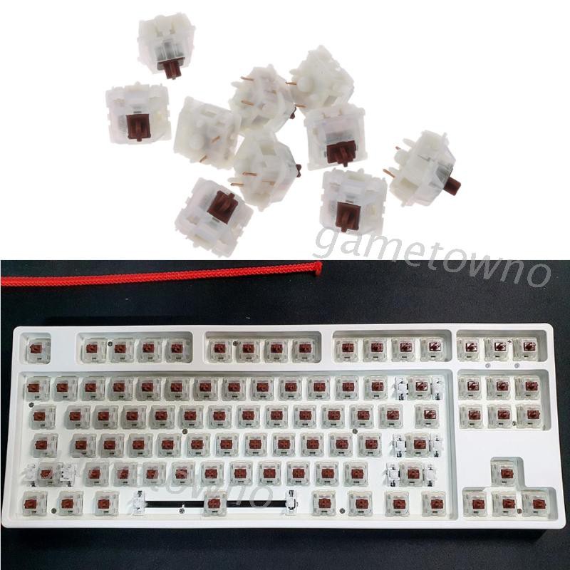 Bộ 10 Công Tắc 5pin Cho Bàn Phím Cơ Gk61 Gk64