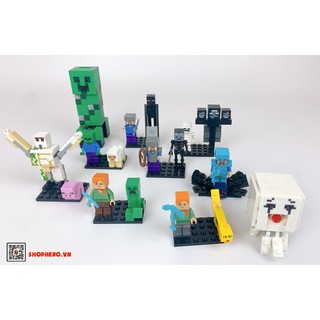 Bộ ghép hình Minecraft 8 nhân vật
