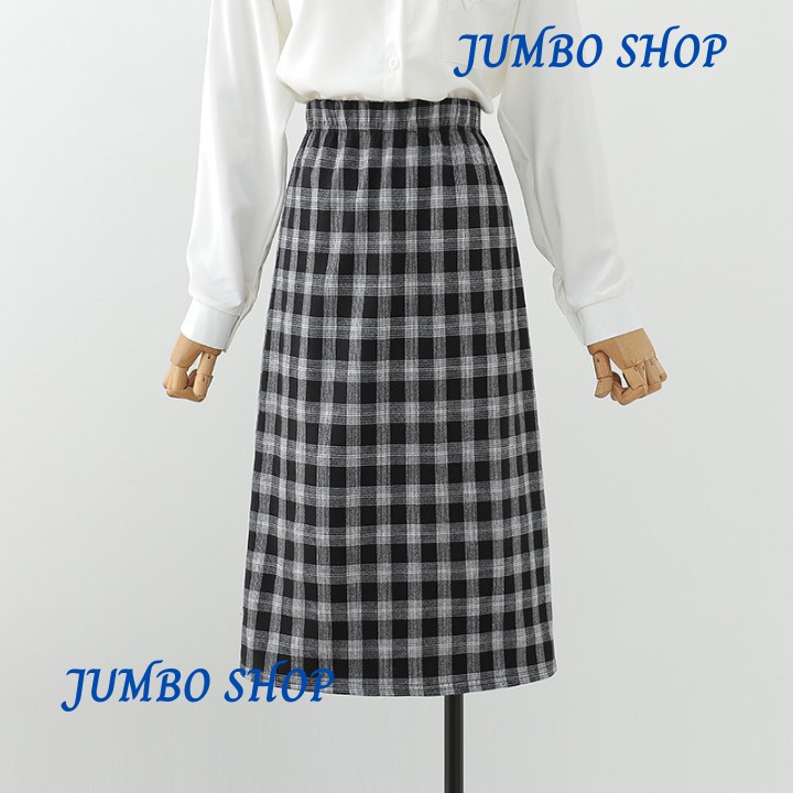 Chân Váy Dài Midi Lưng Cao Hoạ Tiết Kẻ Caro Thời Trang Nữ Trẻ Trung Phong Cách Hàn Quốc - JUMBO | BigBuy360 - bigbuy360.vn