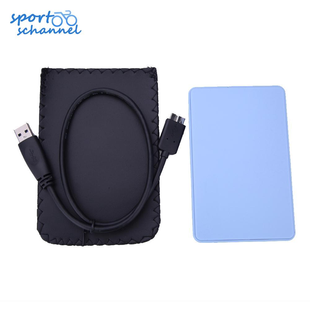 sports-ch ❤ 3.0 SATA 2.5in USB Hd Box HDD Hard Drive External Enclosure Case