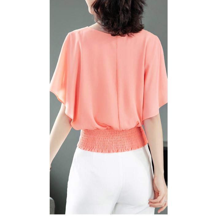 Áo voan tay cánh dơi thanh lịch  L12-221