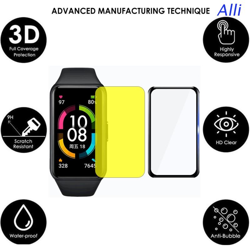 Set 2 miếng dán bảo vệ màn hình cho đồng hồ thông minh Huawei Honor Band 6