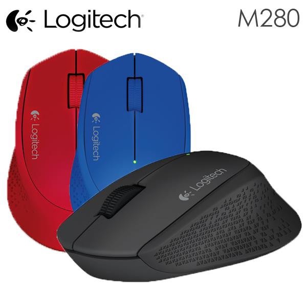 Chuột Mouse không dây LOGITECH M280 Laser (1xAA, Công tắc)