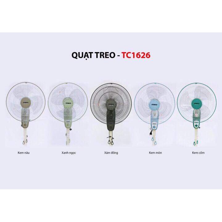 Quạt treo tường 2 dây Senko TC1626