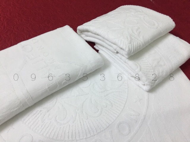 Set khăn khách sạn 100% cotton