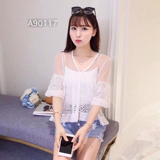 Áo Ren Hoa Kèm Lót