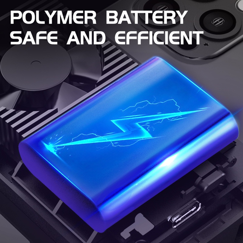Quạt Tản Nhiệt Bán Dẫn Không Dây GODD F30 Cho Điện Thoại Thông Minh Tích Hợp Pin Polymer
