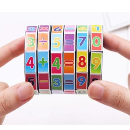 [GIÁ GỐC] Đồ Chơi Toán Học- Rubic Toán Học Giúp Bé Tập Làm Phép Tính đồ chơi trí tuệ