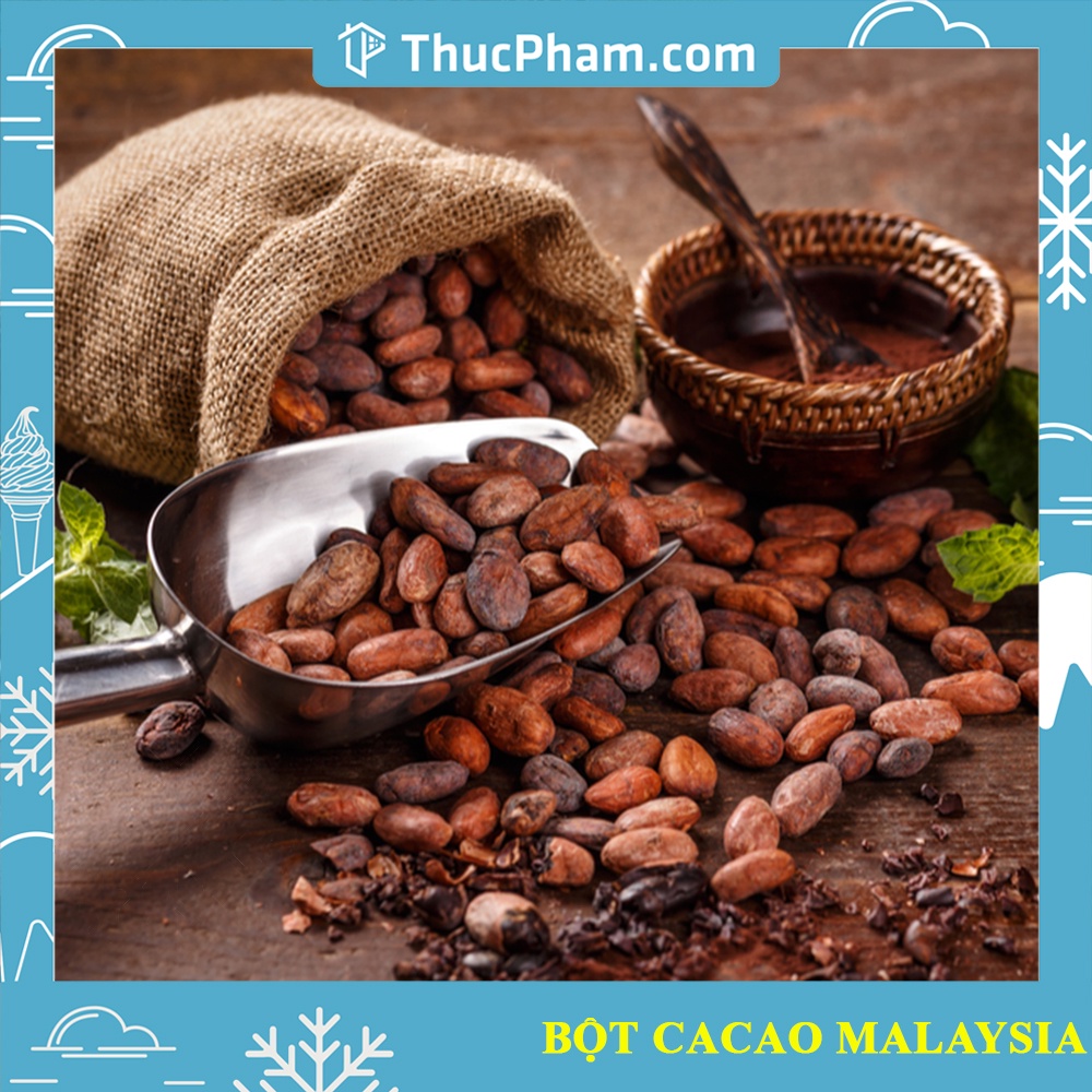 Bột Cacao Nguyên Chất 100% Malaysia - 100g - Hương Vị Đậm Đà, Thơm Ngon Cho Ly Trà Sữa, Đồ Uống Của Bạn