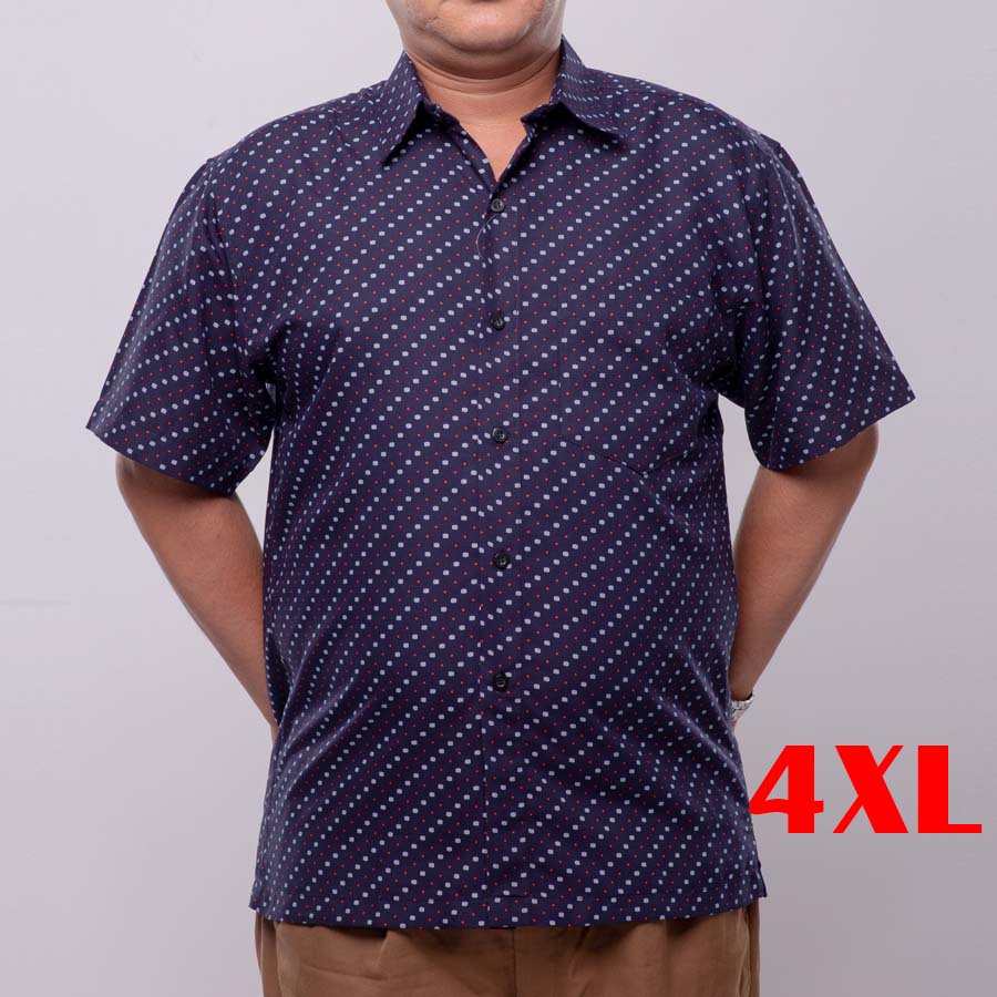 Áo Sơ Mi Nam Cho Người Già từ 75kg-80kg 1m65–1m8   Chất Liệu Vải Cotton Có Nhiều Size Nhiều Mẫu Để Chọn