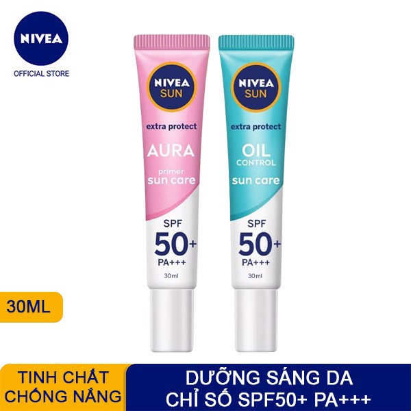 Tinh Chất Chống Nắng, Dưỡng Sáng Da Nivea Sun Extra Protect 30ml