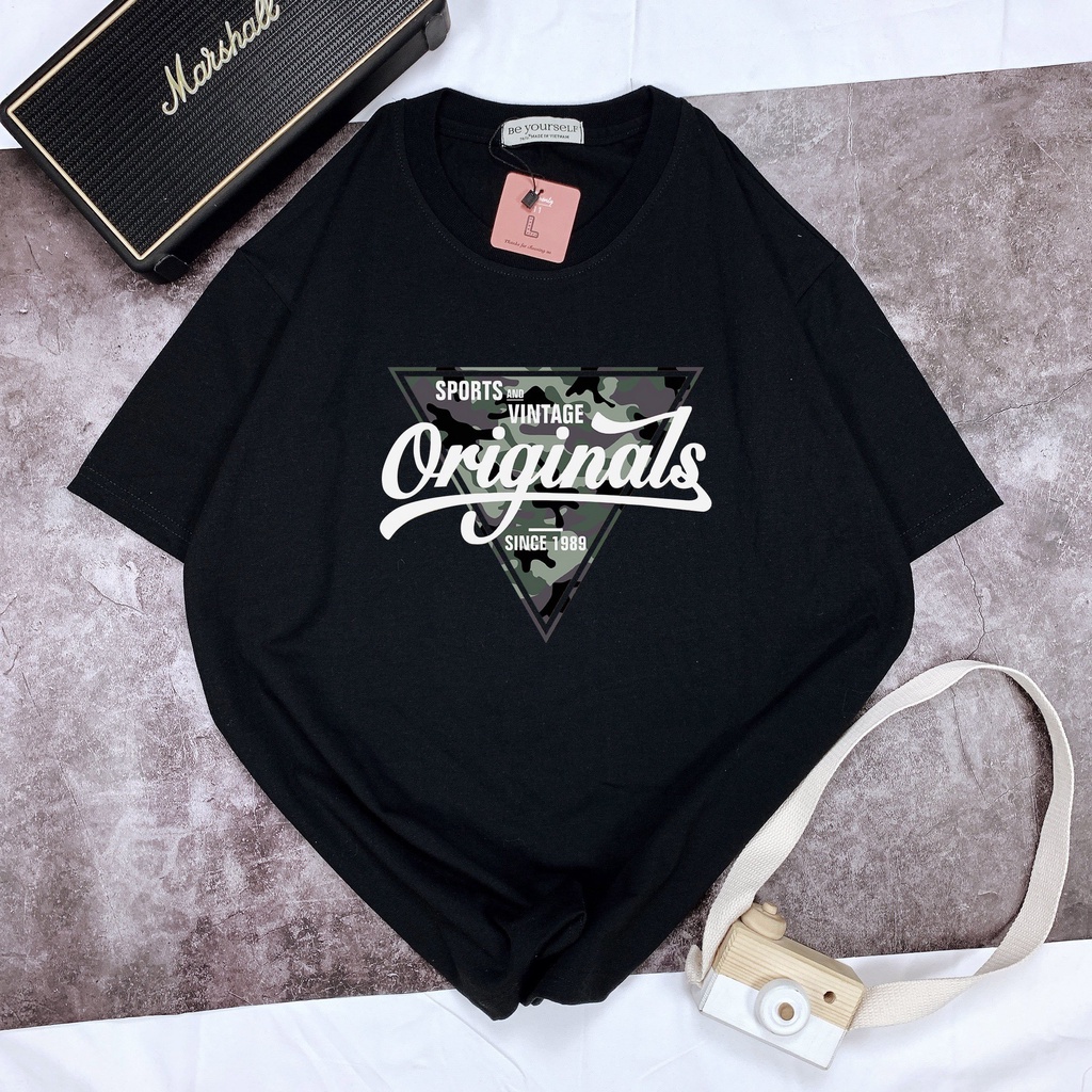 Áo thun tay ngắn unisex Be Yourself - TAM GIÁC ORIGINAL