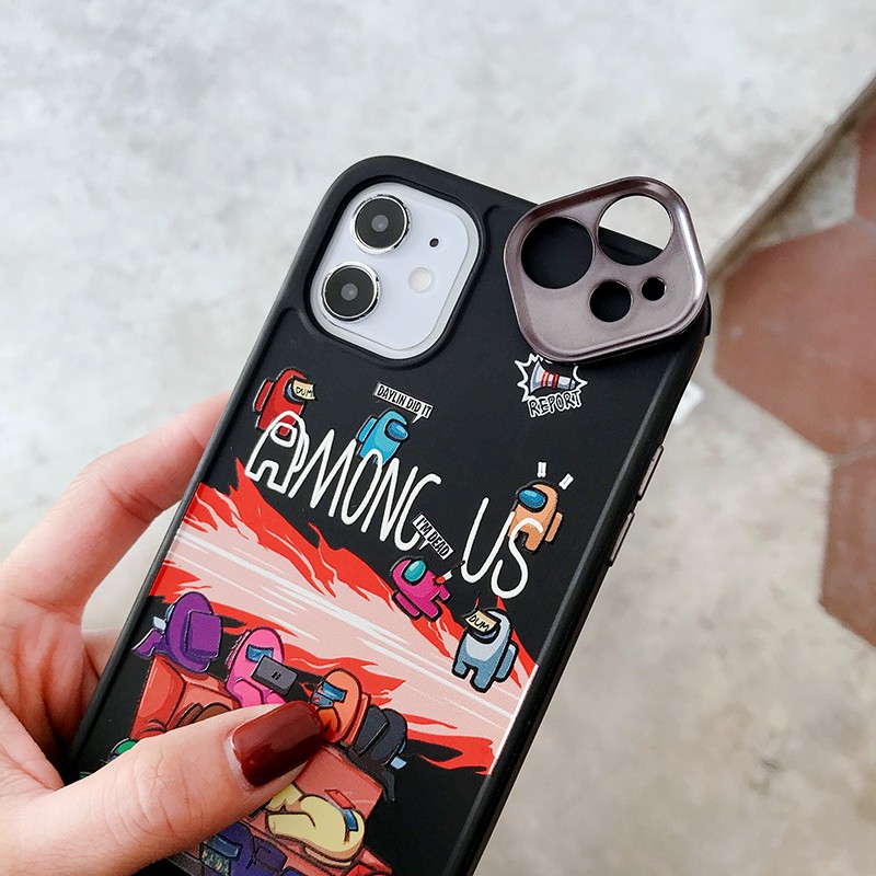 Ốp điện thoại họa tiết game among us hoạt hình cho Apple 11 12Pro XS MAX i7/8P xr | BigBuy360 - bigbuy360.vn