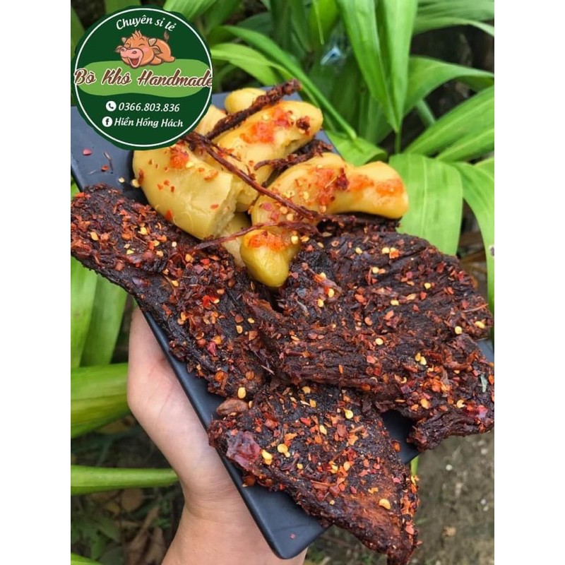 [MÃ HIEN6666 GIẢM 16K ĐƠN 100K]{SIÊU NGON} 200g BÒ KHÔ MIẾNG to dày, ăn là ghiền, siêu sạch. Uy tín 6 năm | BigBuy360 - bigbuy360.vn