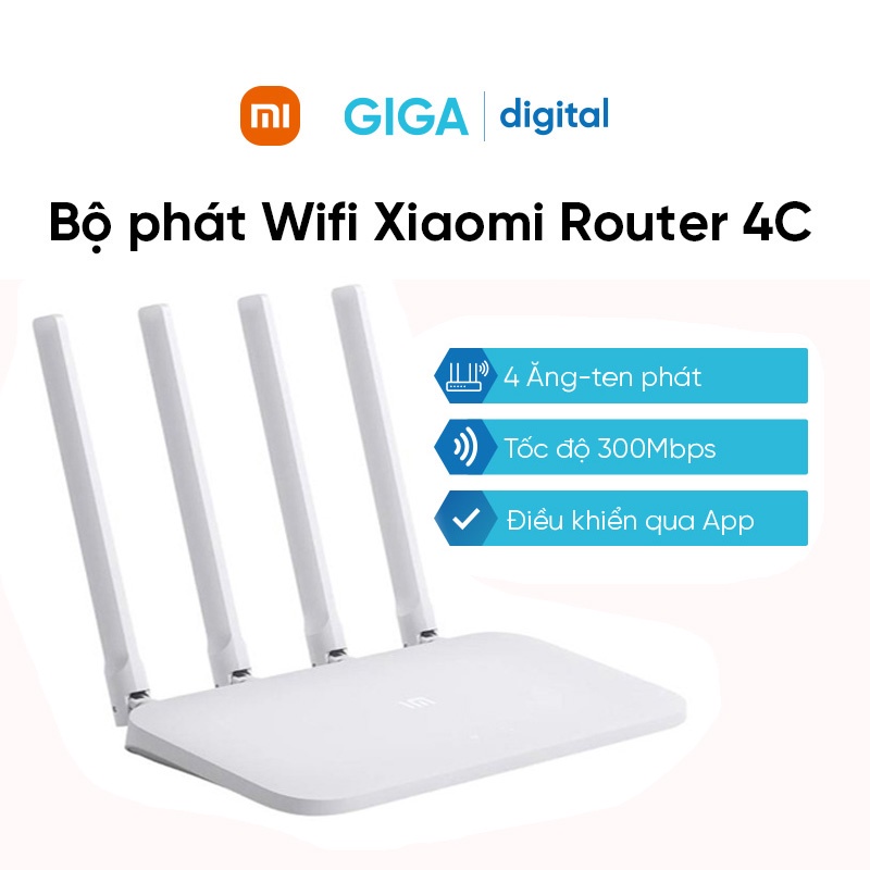 Bộ phát Wifi Xiaomi Router 4C (Mi Router 4C R4CM)