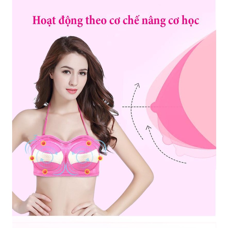 Máy massage nâng ngực, dụng cụ mát xa ngực cải thiện kích thước và tình trạng chảy xệ cho chị em - Bảo hành uy tín